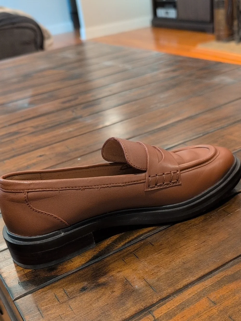 Madewell Vernon Leather Loafers Penny Loafer - Picture 6 of 9